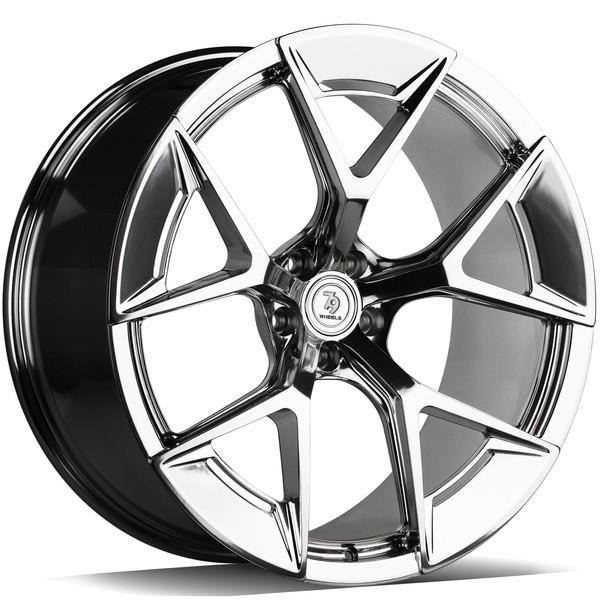 STATUSFÄLGAR MF.18 POLISH;S 9x20 5/112 ET30 CB66.6