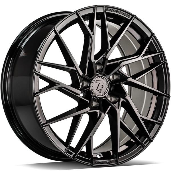 STATUSFÄLGAR SSF-4 BLACK GLOSSY 9.5x21 5/112 ET30 CB66.6