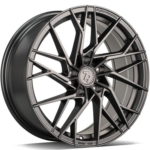 STATUSFÄLGAR SSF-4 HALF GREY MATT 8.5x19 5/108 ET45 CB67.1