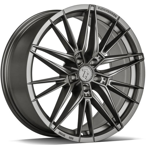 STATUSFÄLGAR SSF-5 HALF GREY MATT 8x18 5/114.3 ET40 CB73.1