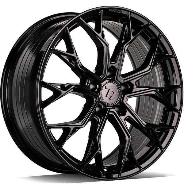 STATUSFÄLGAR SSF-2 BLACK GLOSSY 8.5x19 5/112 ET30 CB66.6