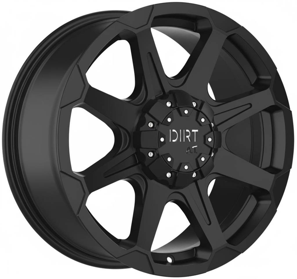 STATUSFÄLGAR D05 FLATBLACK. 8x18 5/118-130 ET48 CB84.1