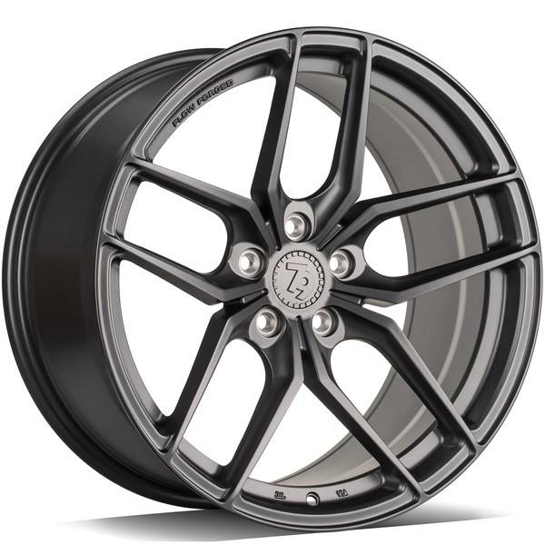 STATUSFÄLGAR SCF-Y HALF GREY MATT 8x18 5/120 ET30 CB72.6