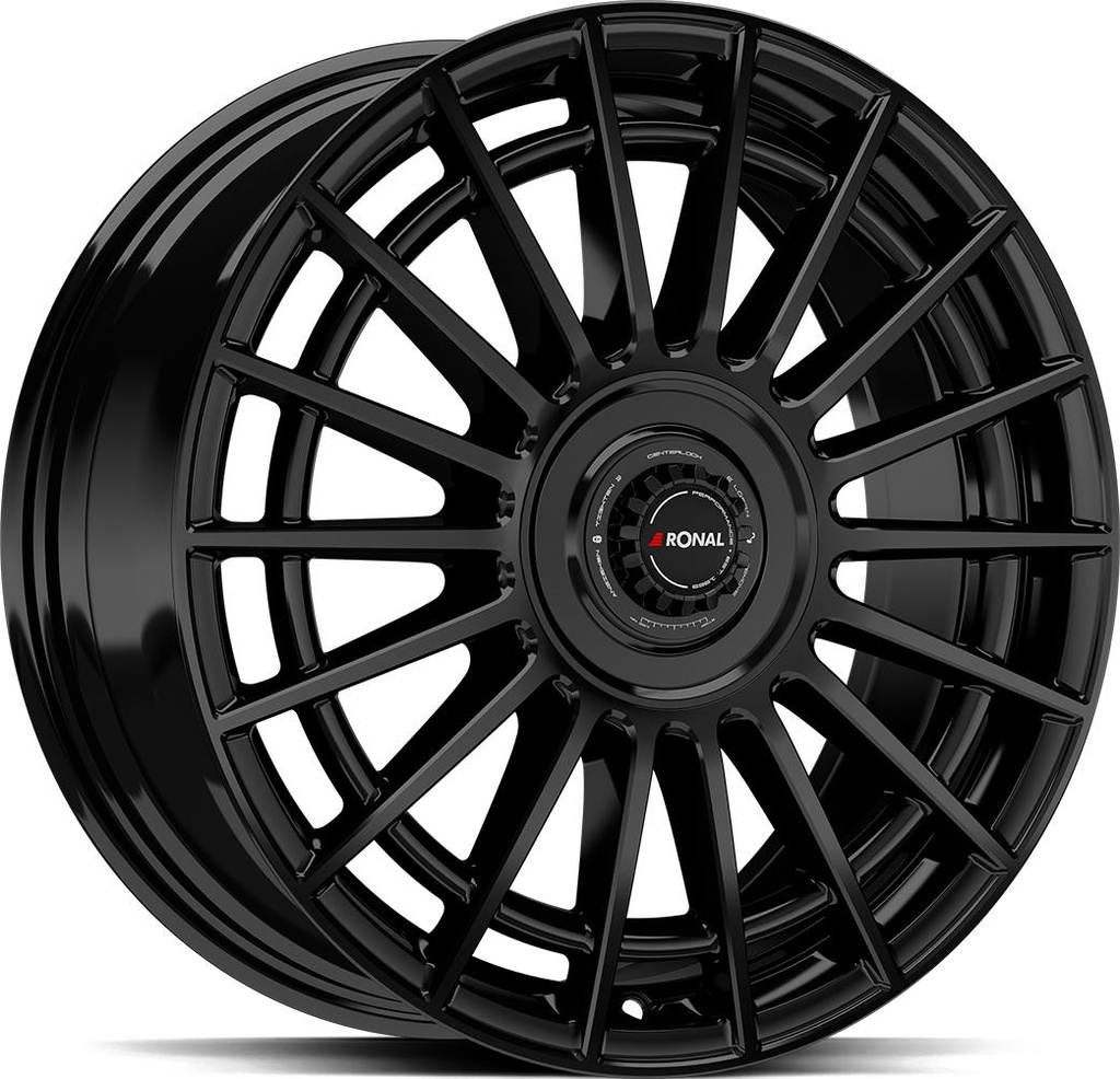 RONAL R73 REV-B JET BLACK MAT 9.5x19 5/112 ET52 CB66.5