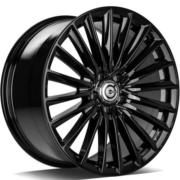 STATUSFÄLGAR PRESTIGE BLACK GLOSSY 9x19 5/112 ET45 CB66.5