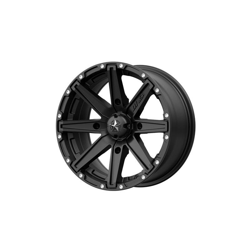 STATUSFÄLGAR MA33 SATIN BLACK 7x12 4/156 ET10 CB132