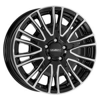 DEZENT KE DARK BLACK/POLISHED  5X 7x17 7/17 ET55 CB65.1