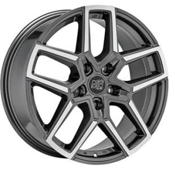 MSW 52 GLOSS GUN METAL FULL POLISHED 8,5X 8.5x20 5/20 ET45 CB73.1