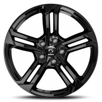 REDS TWIST GLOSSY BLACK 7x17 7/17 ET42 CB72.3