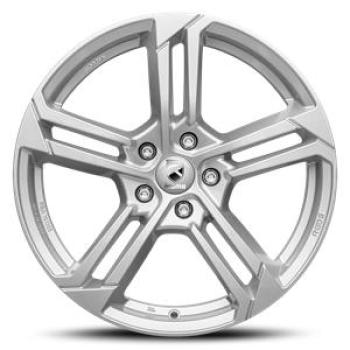 REDS TWIST GLOSSY SILVER 7x17 7/17 ET42 CB72.3