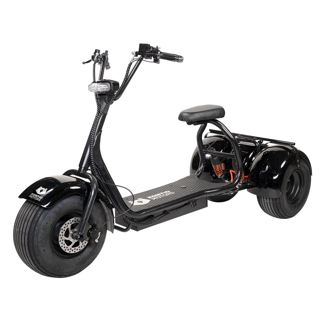 Kontio Motors Kruiser Trike Black 1,2kWh akulla