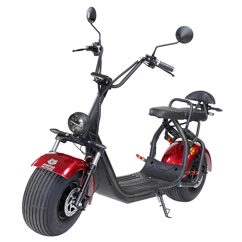 Kontio Motors Kruiser Salvatore Metallic Red 1,2 kWh akulla