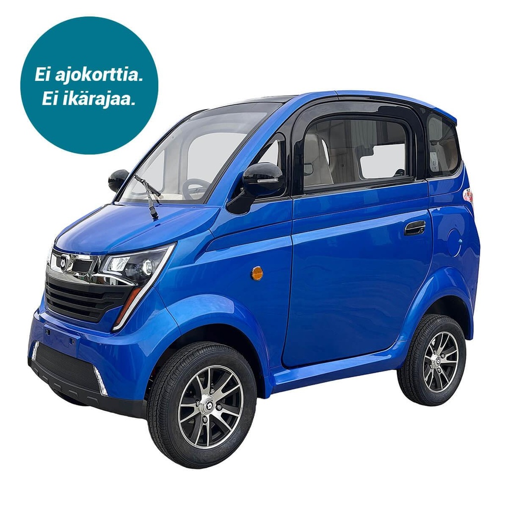 Kontio Motors Autokruiser Four, Metallic Blue 15km/h
