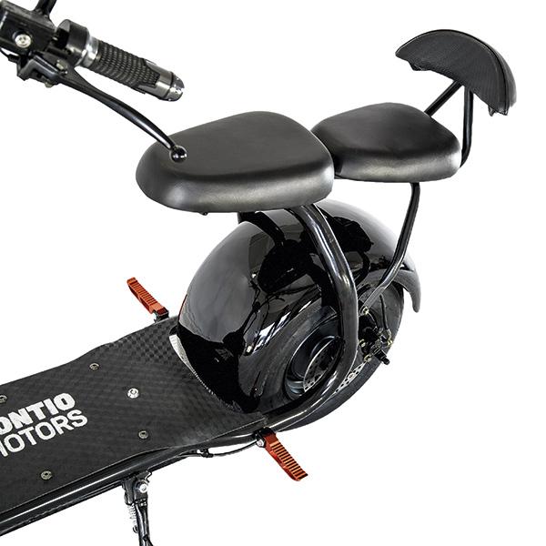 Kontio Motors Kruiser: takaistuin + jalkatapit
