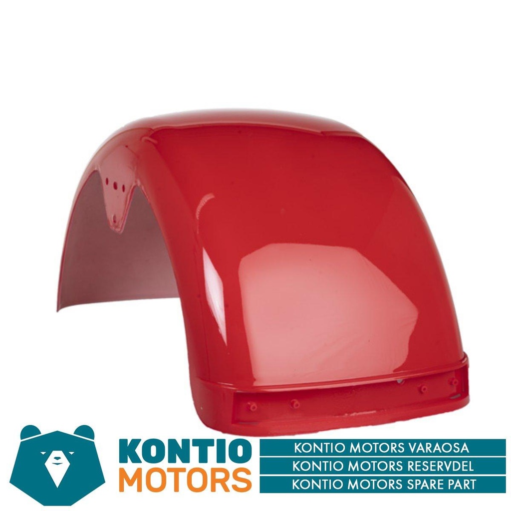 Kontio Motors Kruiser Premium Pack: Takalokasuoja, punainen