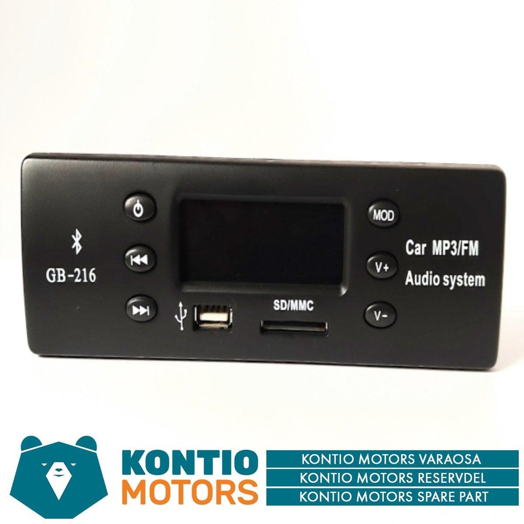 Kontio Motors Autokruiser: Radio