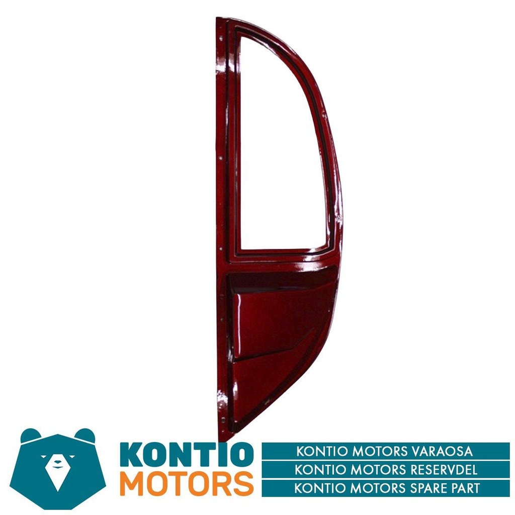 Kontio Motors Autokruiser Premium: Bakre sidepanel venstre rød  Sivupaneeli vasen taka punainen