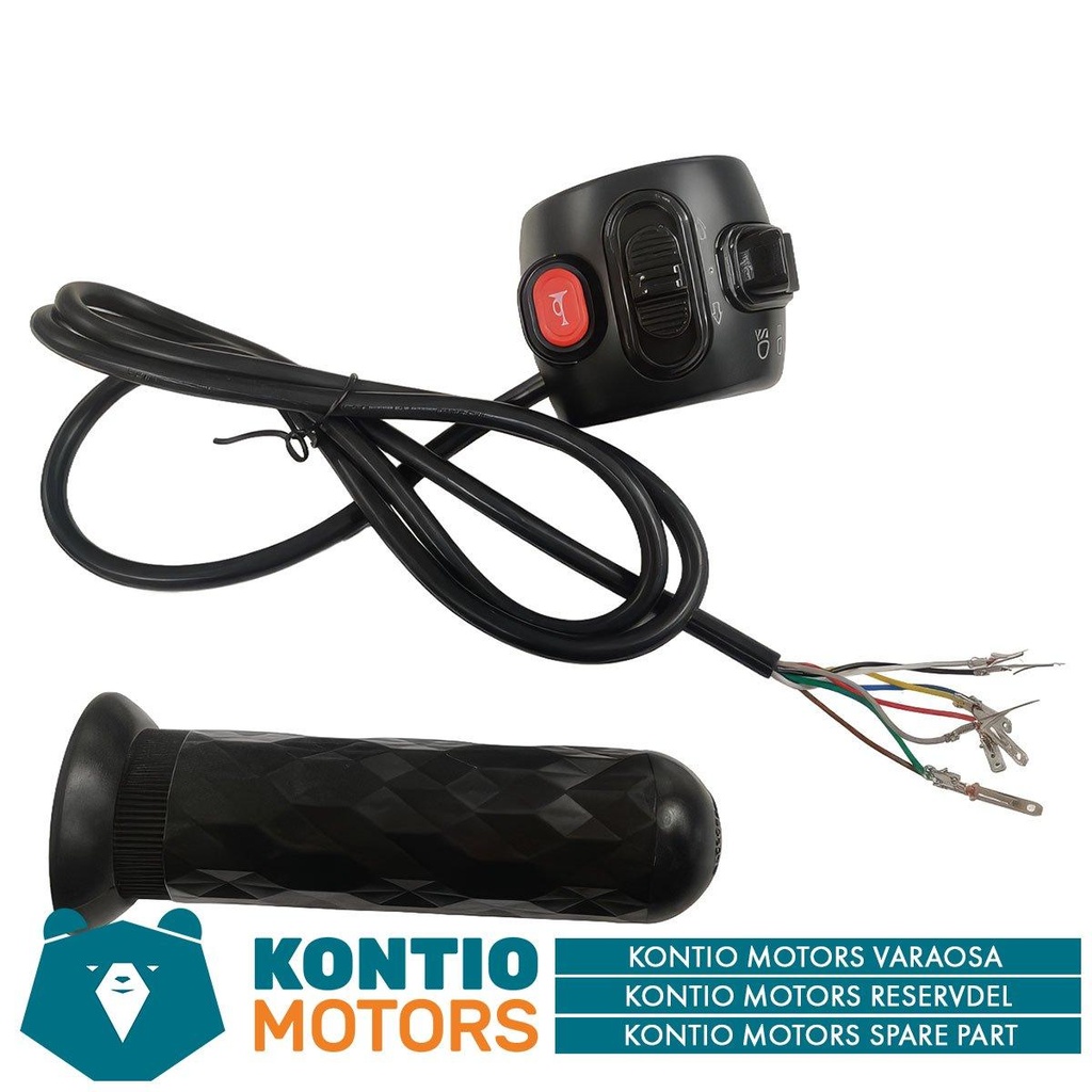 Kontio Motors Kruiser Heritage: Vasen kahva