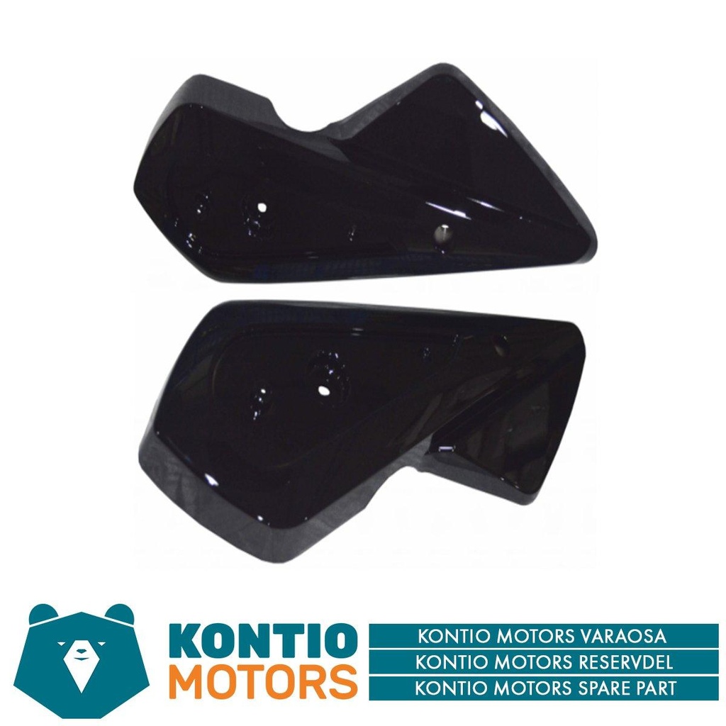 Kontio Motors e-Scooter 2.0: Takahaarukan muoviosa oikea/vasen, musta