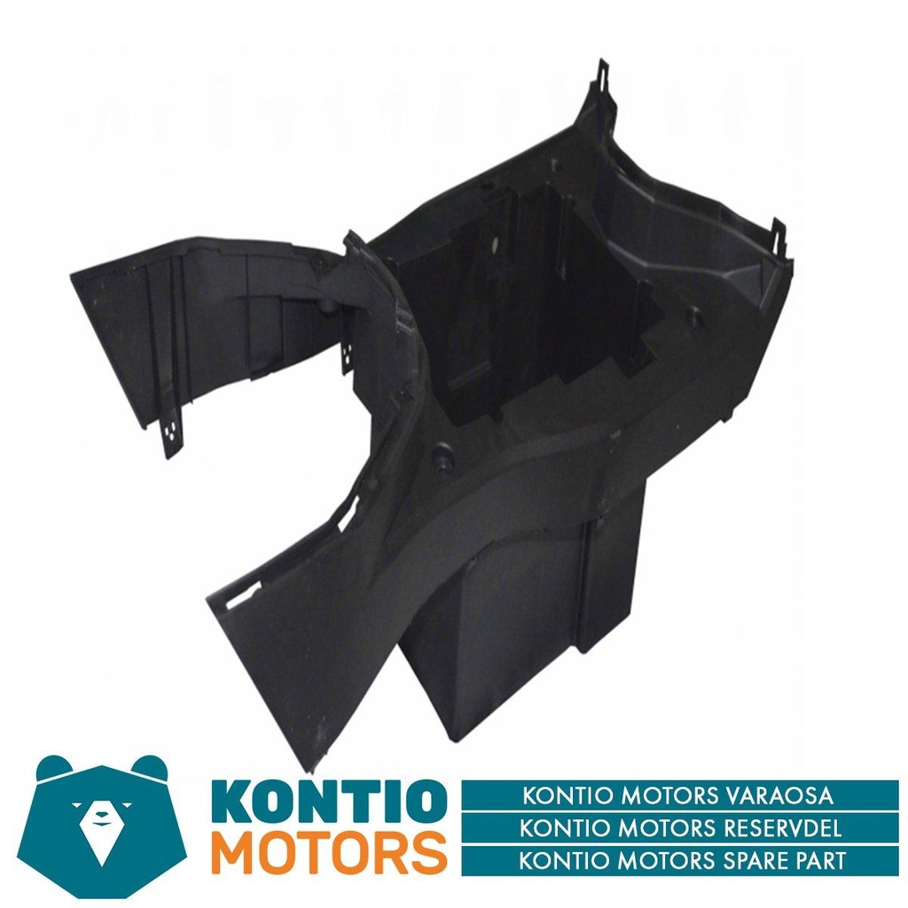 Kontio Motors e-Scooter 2.0: Jalkatilan muoviosa