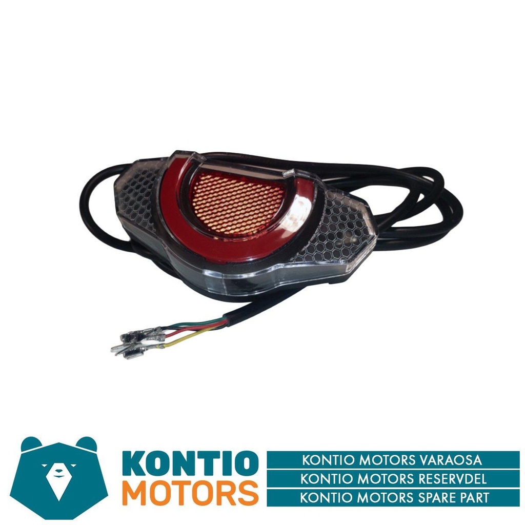 Kontio Motors Kruiser Trike: Takajarruvalo