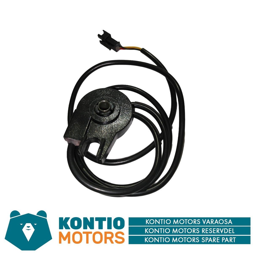 Kontio Motors Kruiser Elektra/Forte: Jalkatuen sähkölukko