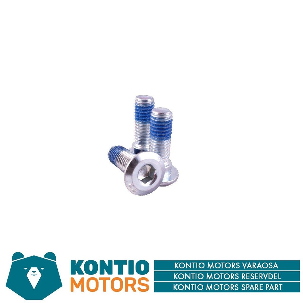 Kontio Motors e Manki: Jarrulevyn kiinnityspultit 3kpl M8x25A