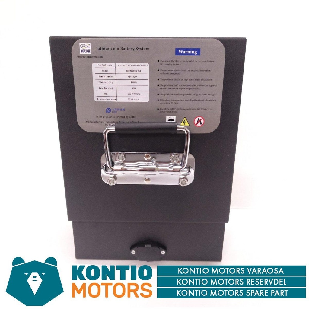 Kontio Motors e Manki: Akku 1.0 kWh