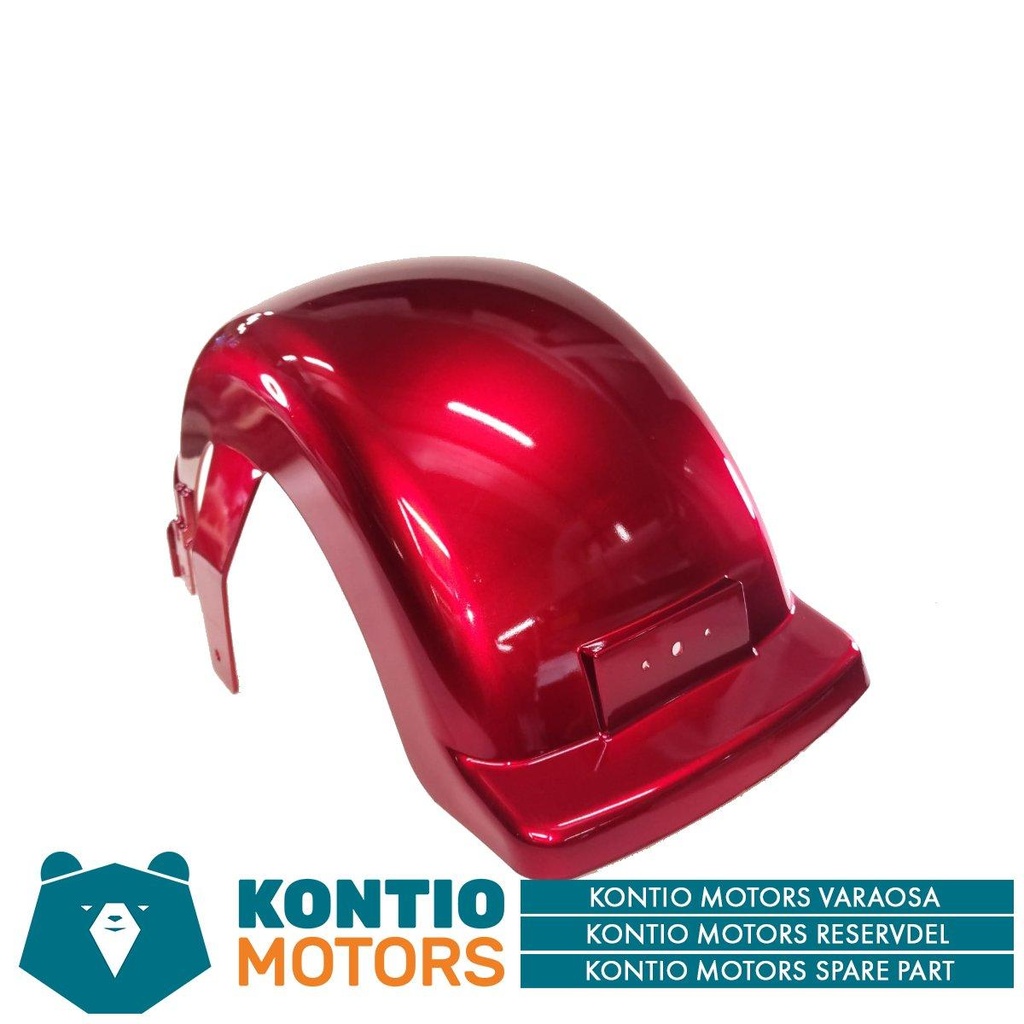 Kontio Motors Kruiser Tiffany/Express: Takalokasuoja metallin punainen