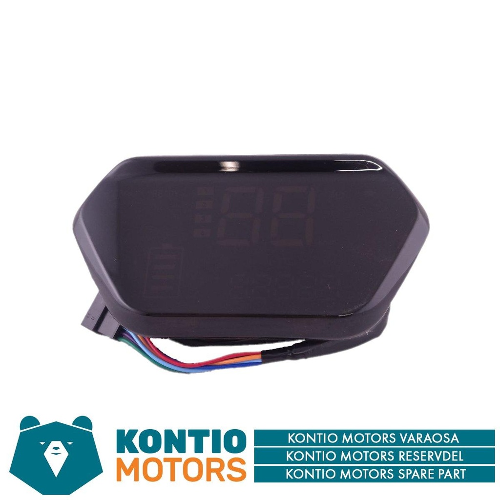 Kontio Motors e Manki: Mittaristo 2026-vuosimalliin