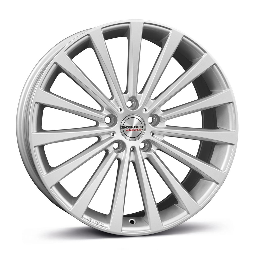 BORBET BLX BRILL SILV 8.5x20 5/108 ET45 CB72.6