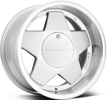 BORBET A SILVER POLISHED  4X 9x16 9/16 ET15 CB64.1