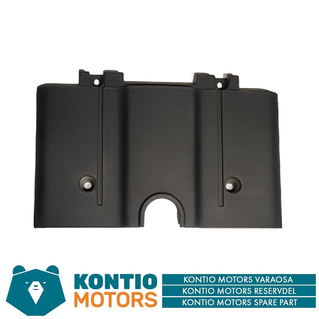 Kontio Motors Kruiser Heritage: Akkukotelon kannen takaosa musta