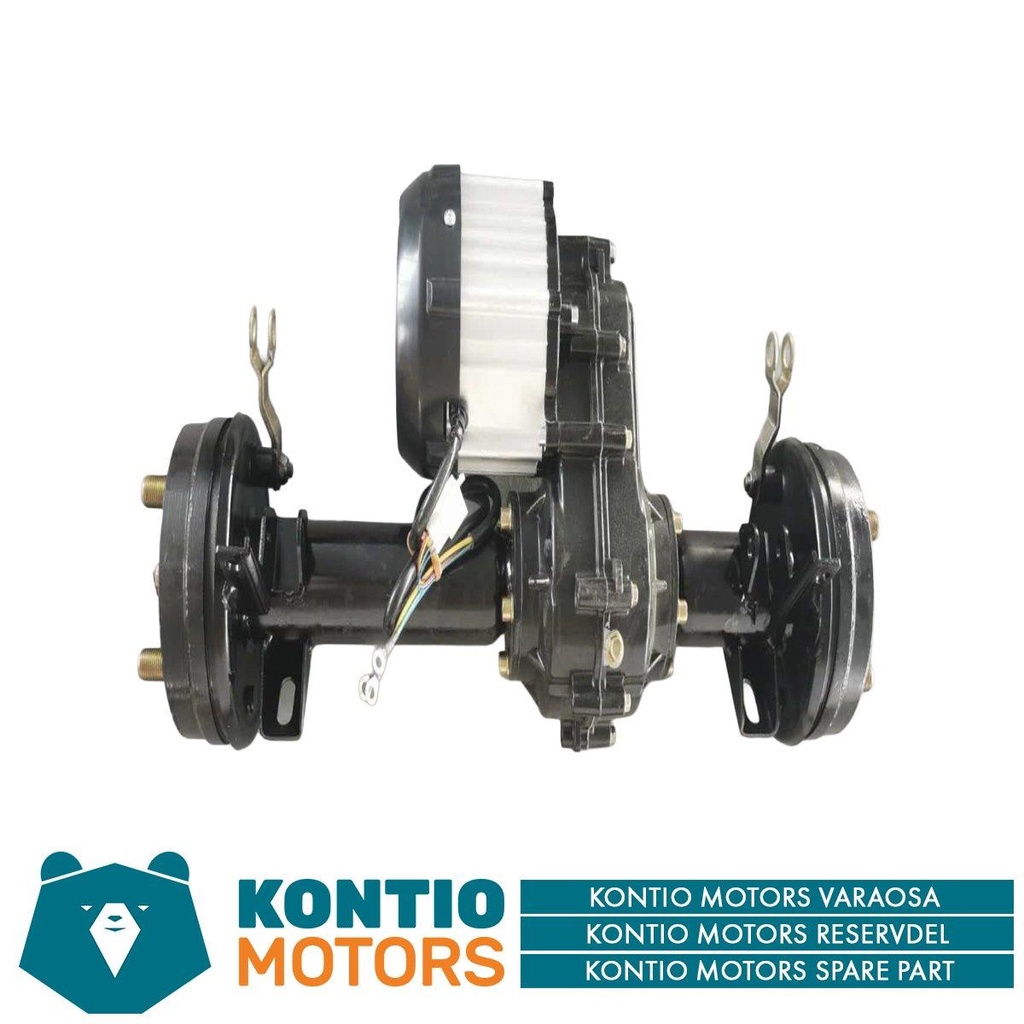 Kontio Motors SilverFox 2.0 / Silverfox 2.0 Four: Moottori, sisältäen taka-akselin, tasauspyörästön ja takanavat
