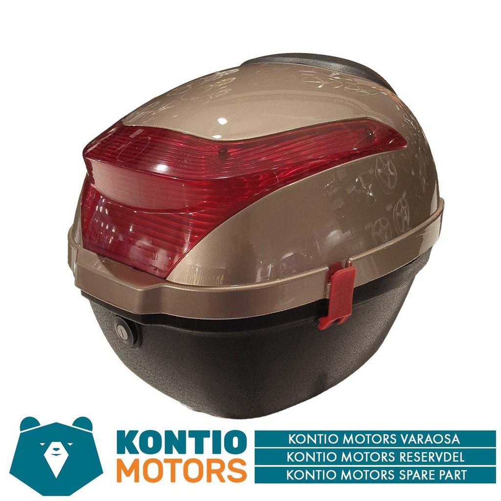 Kontio Motors e-Scooter 2.0: Takaboksi, kulta