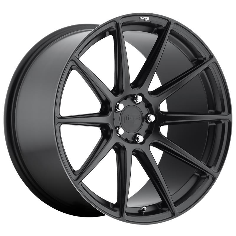 STATUSFÄLGAR NC147 MATTE BLACK 9x20 5/114.3 ET35 CB72.6