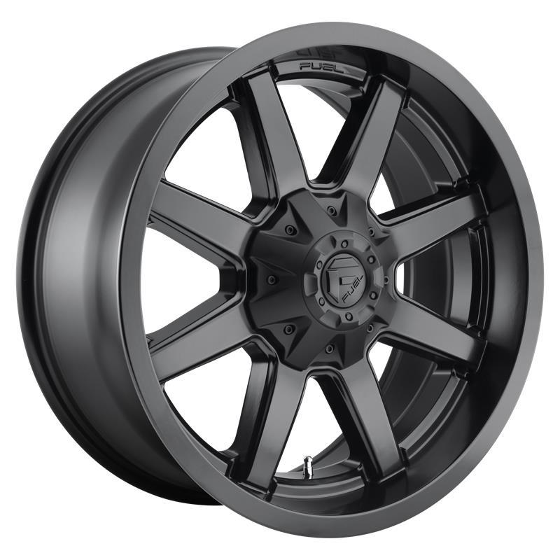FUEL FC436 SATIN BLACK 9x18 8/180 ET20 CB125.1