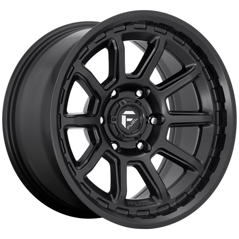 STATUSFÄLGAR FC689 MATTE BLACK 9x18 6/139.7 ET20 CB106.1
