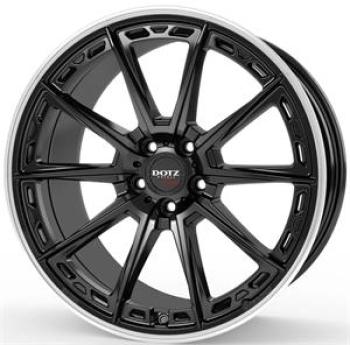 DOTZ SONOMA DARK BLACK MATT/POLISHED LIP 8x19 8/19 ET44 CB57.1
