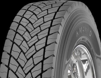 305/70R22.5 153/150L GOODYEAR KMAX D DRIVE