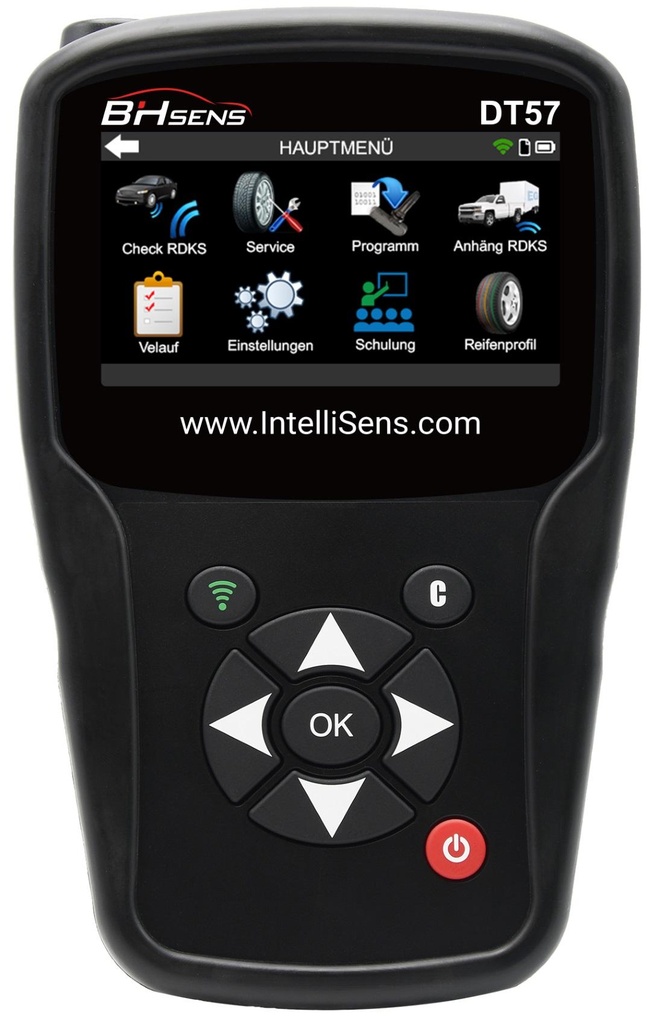 BH Sens ATEQ VT57 TPMS-ohjelmointityökalu useimmille anturimerkeille