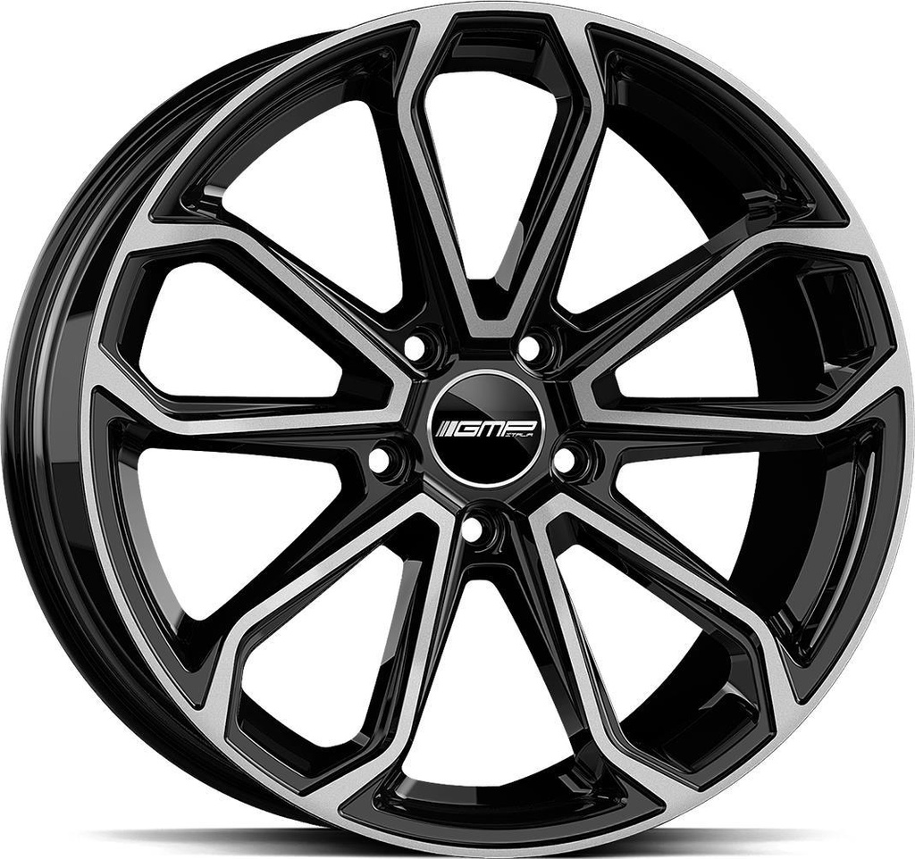 GMP FURIOSA BLACK DIAM 9.5x21 5/130 ET16 CB66.5