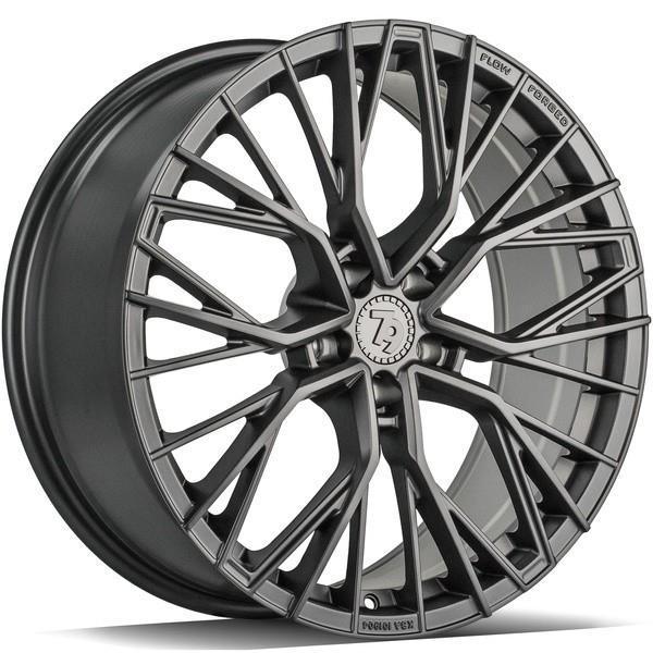 STATUSFÄLGAR SSF-6 HALF GRAY MATT 8.5x19 5/112 ET40 CB66.6