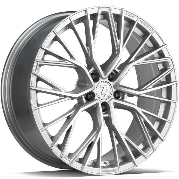 STATUSFÄLGAR SSF-6 SILVER FRONT POLISHED 8.5x19 5/114.3 ET40 CB73.1