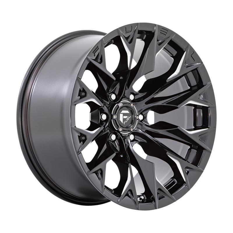DIRT A.T D803 FLAME GLOSS BLACK MILLED 9x20 8/180 ET20 CB124.2