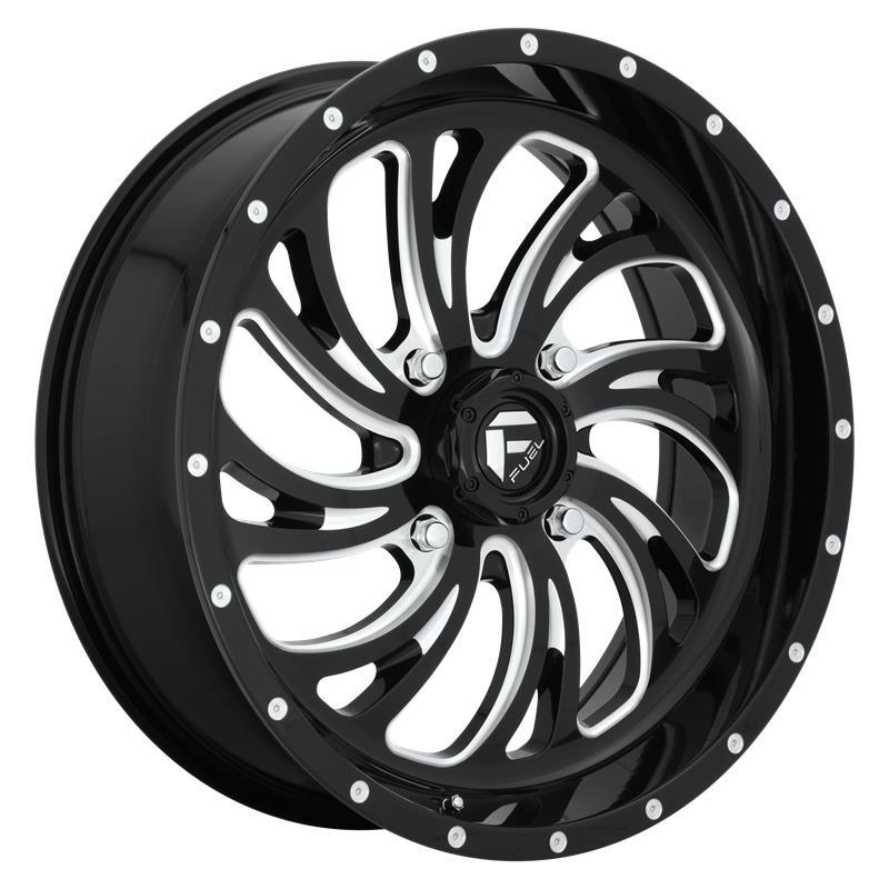 STATUSFÄLGAR FV641 GLOSS BLACK MILLED 7x18 4/137 ET13 CB110.1