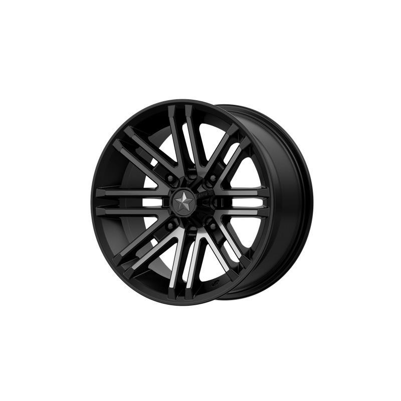 STATUSFÄLGAR MA40 SATIN BLACK TITANIUM TINT 7x14 4/156 ET10 CB132