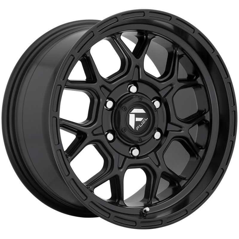 STATUSFÄLGAR FC670 MATTE BLACK 9x17 6/139.7 ET1 CB106.1