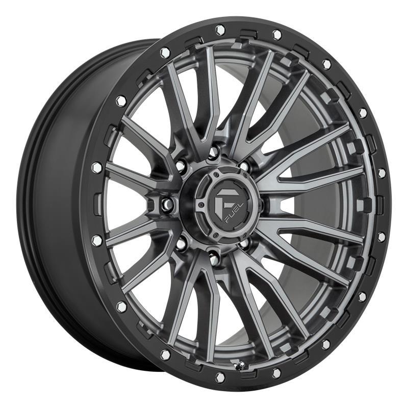 FUEL FC680 MATTE GUN METAL BLACK BEAD RING 9x20 6/135 ET1 CB87.1