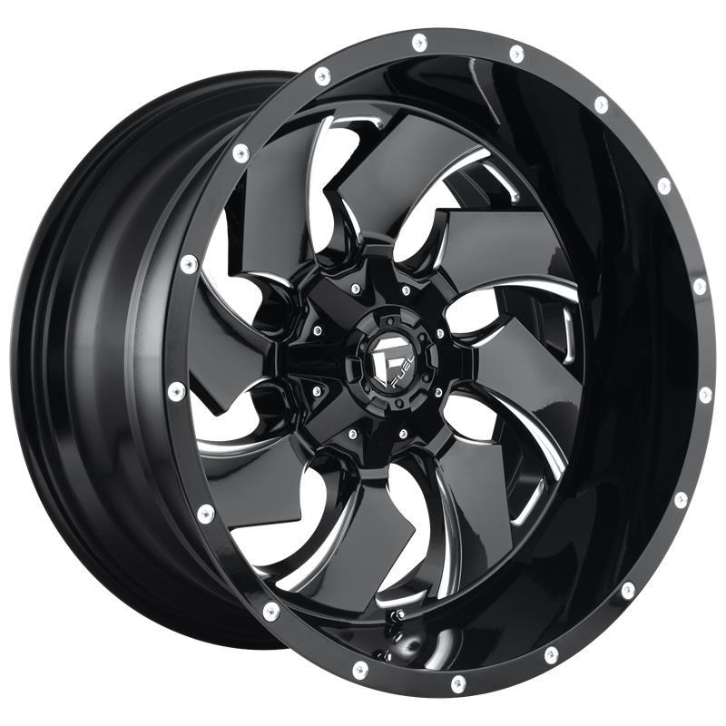 FUEL FC574 GLOSS BLACK MILLED 10x20 8/170 ET-18 CB125.1